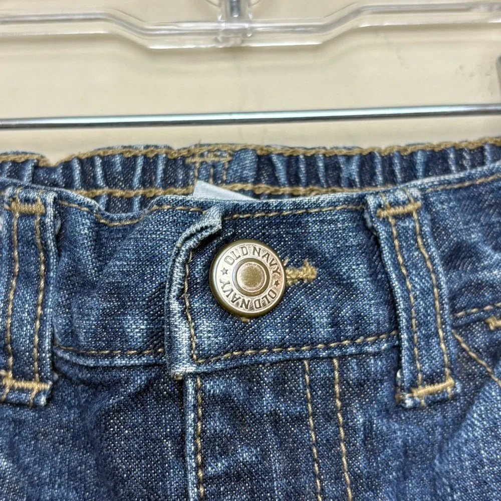 Y2K Old Navy Baby Baggy Denim Blue Jeans‎ 12-18m Streetwear Carpenter Vintage